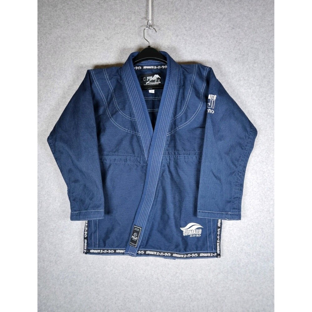 FUJI Suparaito BJJ Gi Jacket Blue A1 Brazilian Jiu-Jitsu Kimono 350GSM